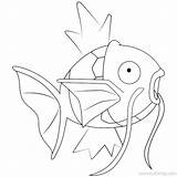Magikarp Pokemon Coloring Pages Xcolorings 45k Resolution Info Type  Size Jpeg sketch template
