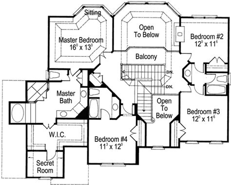plan ad english country home plan   english country house plans house floor plans