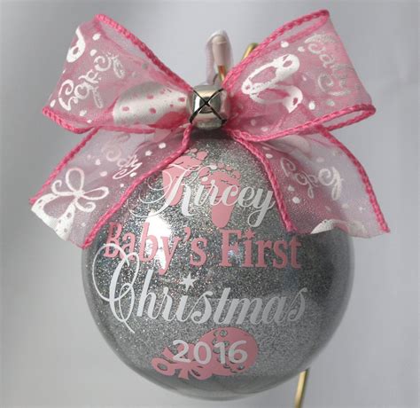 babys  christmas ornament personalized   year