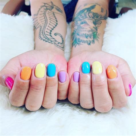 summer inspired manicured nails designs creative nails world