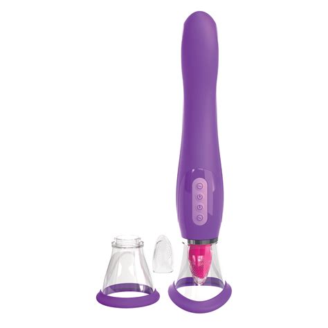 fantasy for her her ultimate pleasure massager purple sex toys at