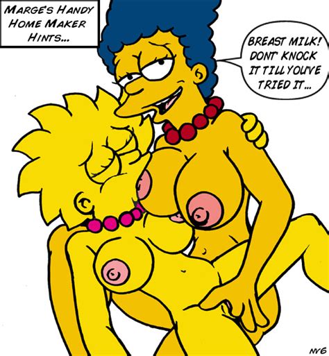 652908 Lisa Simpson Marge Simpson The Simpsons Nev