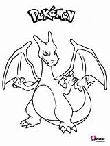 Charizard Pokemon Coloring Pages Print Colouring Printable Book Kids Choose Board sketch template