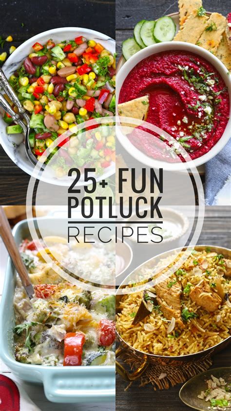potluck recipes  potluck recipe ideas fun food frolic