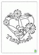 Tinkerbell Coloring Dinokids Pages Coloringdisney sketch template
