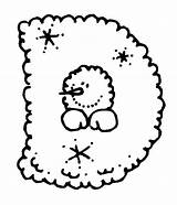 Disegni Alfabeto Natalizio Snow Neige Snowman Coloriages Coloratutto sketch template