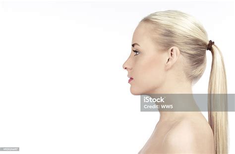 side view woman face stock photo  image  istock