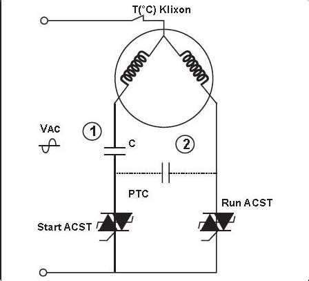 single phase compressor start relay wiring diagram