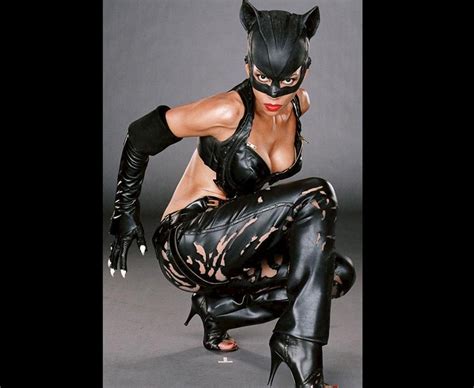 halle berry is undoubtedly our favourite feline as catwoman in 2004