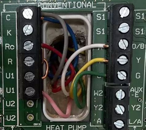 wiring ecobee  replacing honeywell thr thermostat recobee