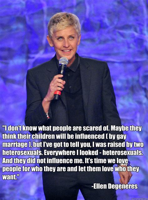 ellen degeneres on gay rights quotes quotesgram