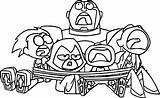 Titans Coloring Teen Pages Titan Go Robin Team Attack Printable Tied Color Drawing Teens Cartoon Glow Grow Group People Kart sketch template