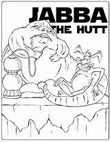 Jabba Pages Sheets Narcisi Chewbacca sketch template