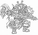 Warcraft Projectx Grayscale sketch template