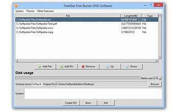 FreeStar CD Burner Software screenshot #1