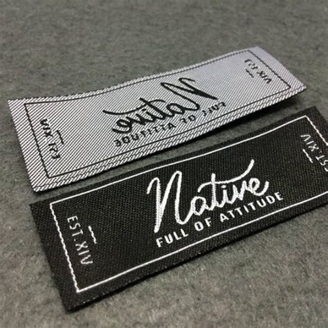 custom shiny label labels  clothing custom  labels custom