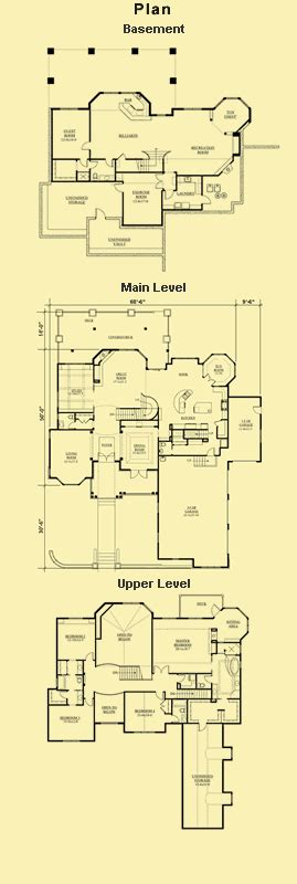 luxury home plans    bedroom   front courtyard