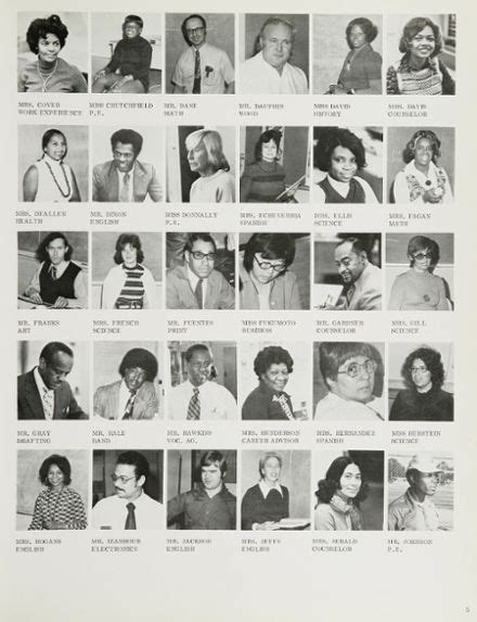 Explore 1974 Jefferson High School Yearbook Los Angeles Ca Classmates