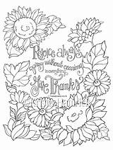 Coloring Rejoice Always Bible Two Zoom Journaling 5x11 Sizes Click sketch template