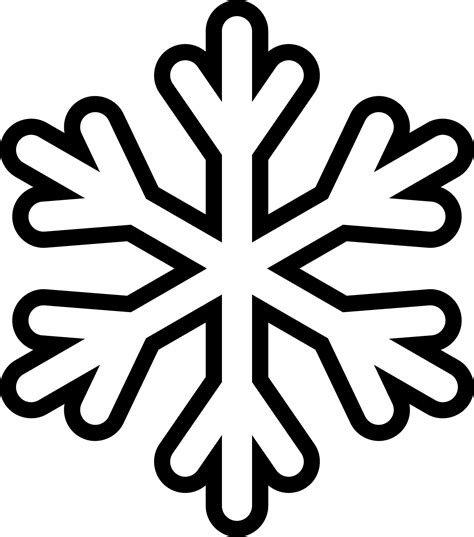 snowflake  drawing clipart