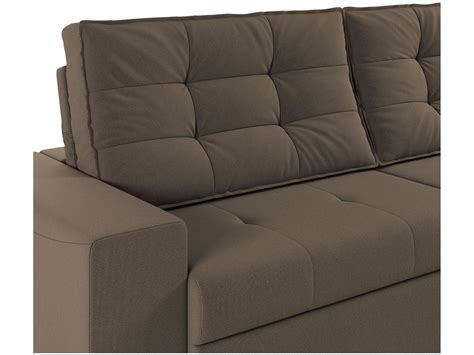sofa retratil reclinavel  lugares veludo light luisiana moveis estrela sofa  lugares
