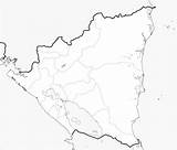 Nicaragua Map Coloring Printable Supercoloring Categories sketch template