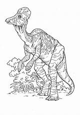 Coloring Corythosaurus Dinosaure Coloriage Pages Colorkid sketch template