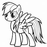 Dash Rainbow Pony Little Coloring Pages Drawing Clipart Lineart Pdf Girl Transparent Draw Deviantart Pinclipart Clip Hair Getdrawings Paintingvalley Sheet sketch template