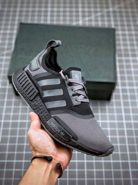 adidas nmd  grey  black  sale sneaker