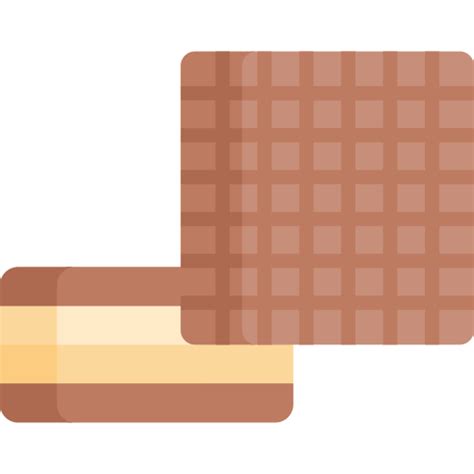 wafer special flat icon