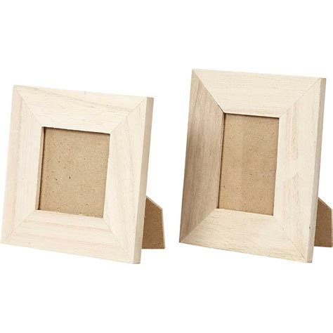 small square photo frame  craft cabin