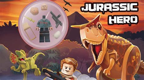Lego Jurassic World Jurassic Hero Activity Book With Minifigure Revealed