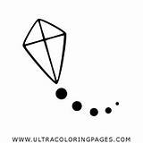 Pipa Desenho Kite Ultra Colorear Ultracoloringpages sketch template