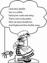 Muffet Rhyme sketch template