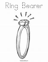 Coloring Ring Wedding Color Diamond Bearer Gold Rr Jewel Jewels Romans Pages Bling Cincin Do Engagement Letter Scripture Happy So sketch template