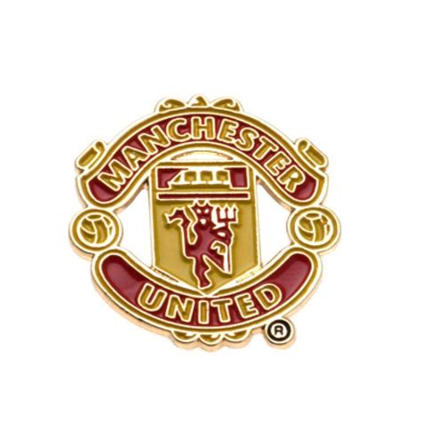 manchester united pin badge official football club team fc button