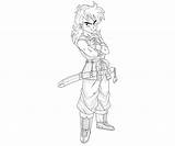 Yamcha Coloring Random Pages sketch template