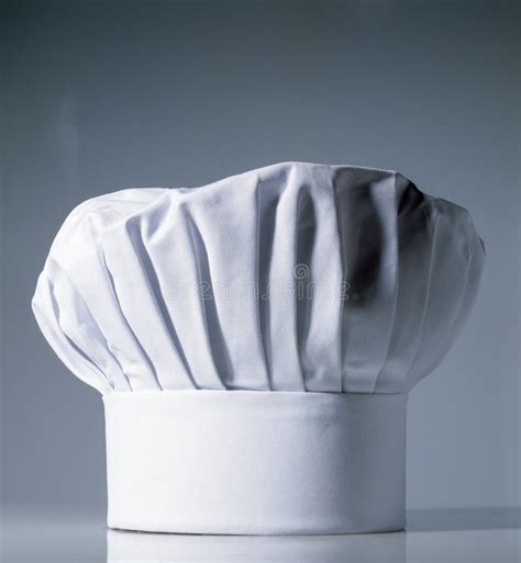 chefs hat stock photo image  background white headgear