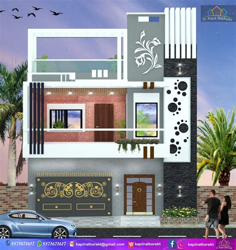 mesmerizing collection  full  home front design images