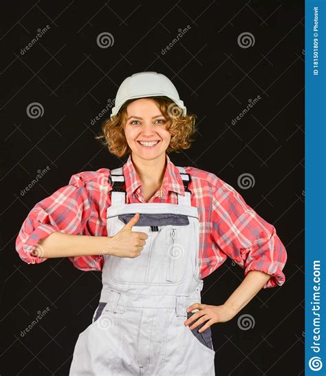 lady  construction site warehouse woman worker quality inspector construction job