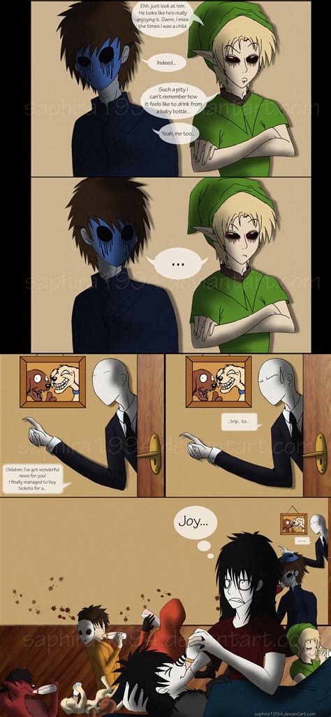 adventures with jeff the killer page 28 by sapphiresenthiss on deviantart creepy pasta fav