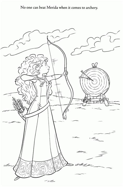 disney brave coloring pages coloring home