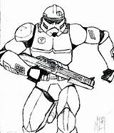 Clone Wars Coloring Star Trooper Pages Troopers Sketch Assassin Stormtrooper Captain Rex Crayola Bane Cad Drawing Colouring Commander Color Print sketch template