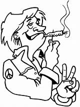 Drug Druggie Smoking Customize Signspecialist sketch template