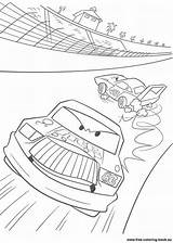 Coloring Cars Pixar Pages Disney Printable sketch template