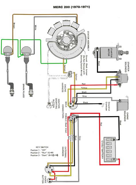 mercury outboard wiring schematics