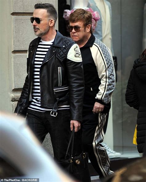 Elton John 72 Enjoys A Shopping Spree With His Husband David Furnish