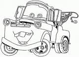 Coloring Cars Pages Mater Tow Movie Drawing Truck Colouring Car Matter Print Printable Color Transportation Skyline Nissan Getdrawings Drawings Getcolorings sketch template