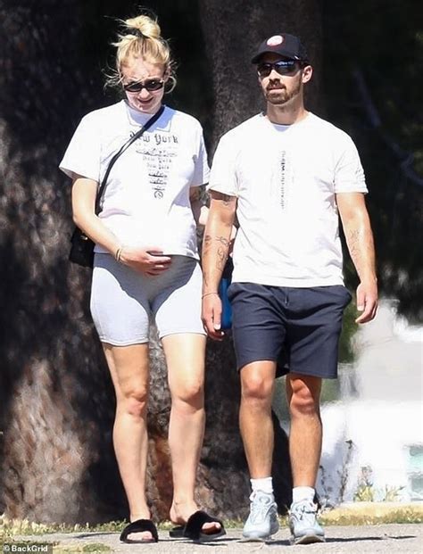 Joe Jonas And His Expecting Wife Sophie Turner Walk Hand