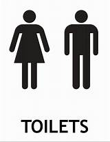 Sign Bathroom Toilet Signs Printable Restroom Clip Ladies Logo Signage Washroom Use Unisex Mens Cliparts Clipart Door Toilets Male Symbol sketch template